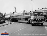 SRN6 with Pacific Hovercraft -   (The Hovercraft Museum Trust).